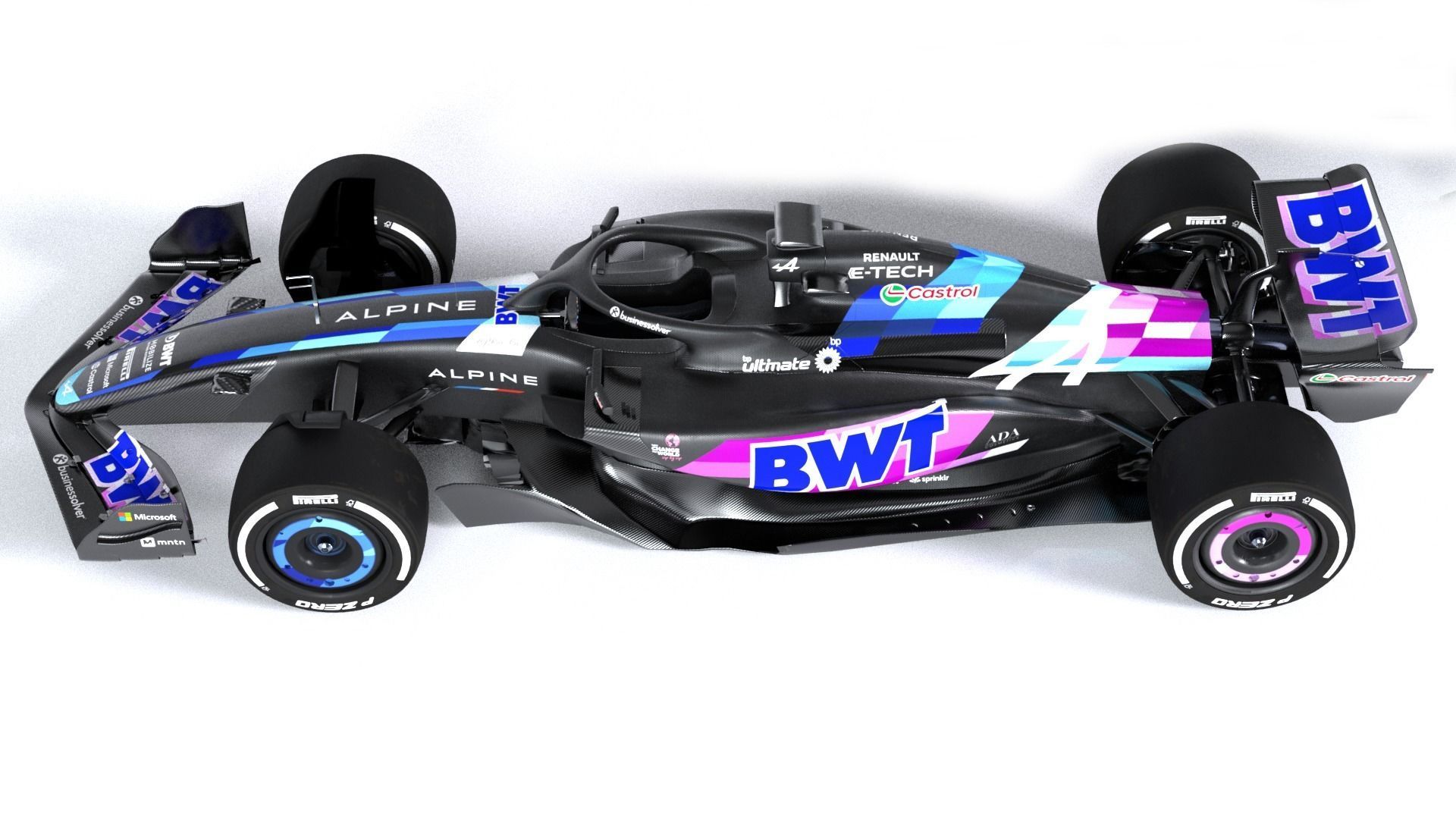 F1 2024 Car PACK Low-poly 3D model_72