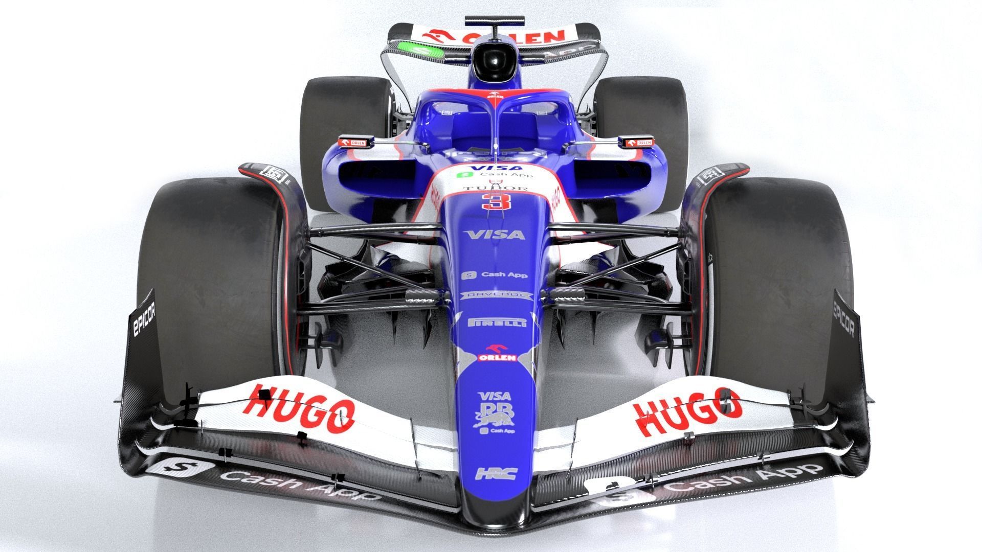 F1 2024 Car PACK Low-poly 3D model_48