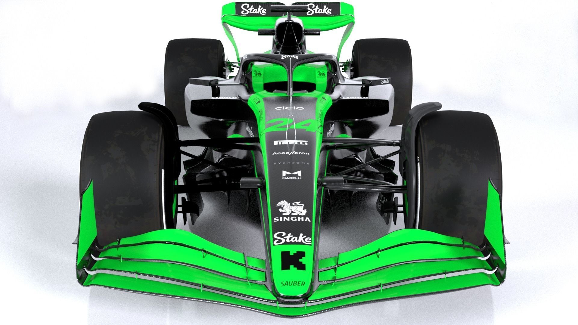 F1 2024 Car PACK Low-poly 3D model_78