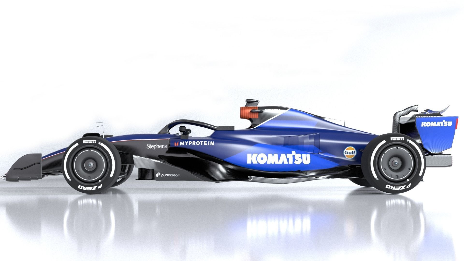 F1 2024 Car PACK Low-poly 3D model_54