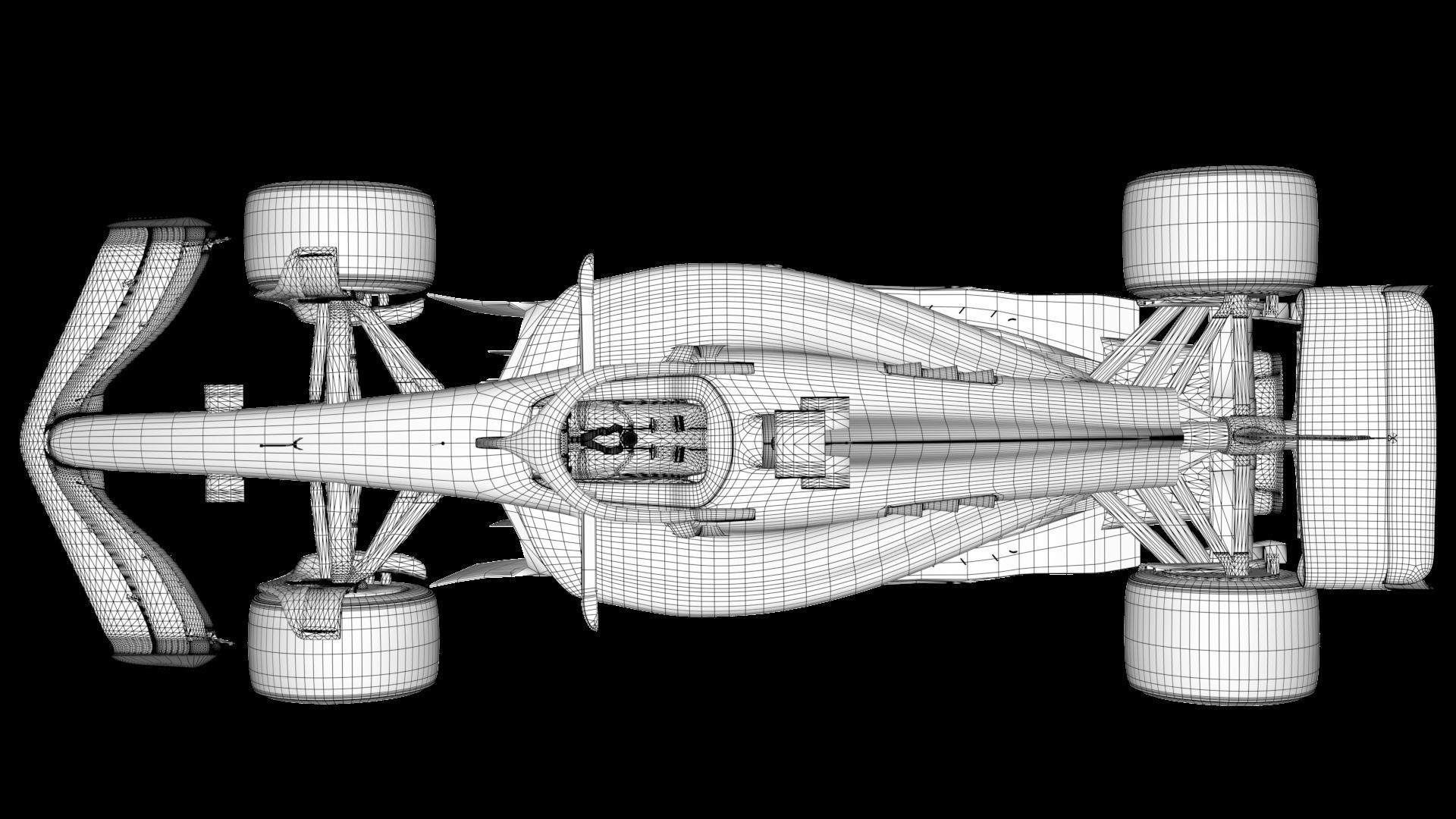 F1 2024 Car PACK Low-poly 3D model_10