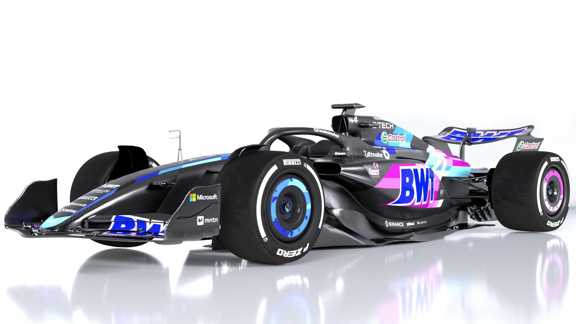 F1 2024 Car PACK Low-poly 3D model_66