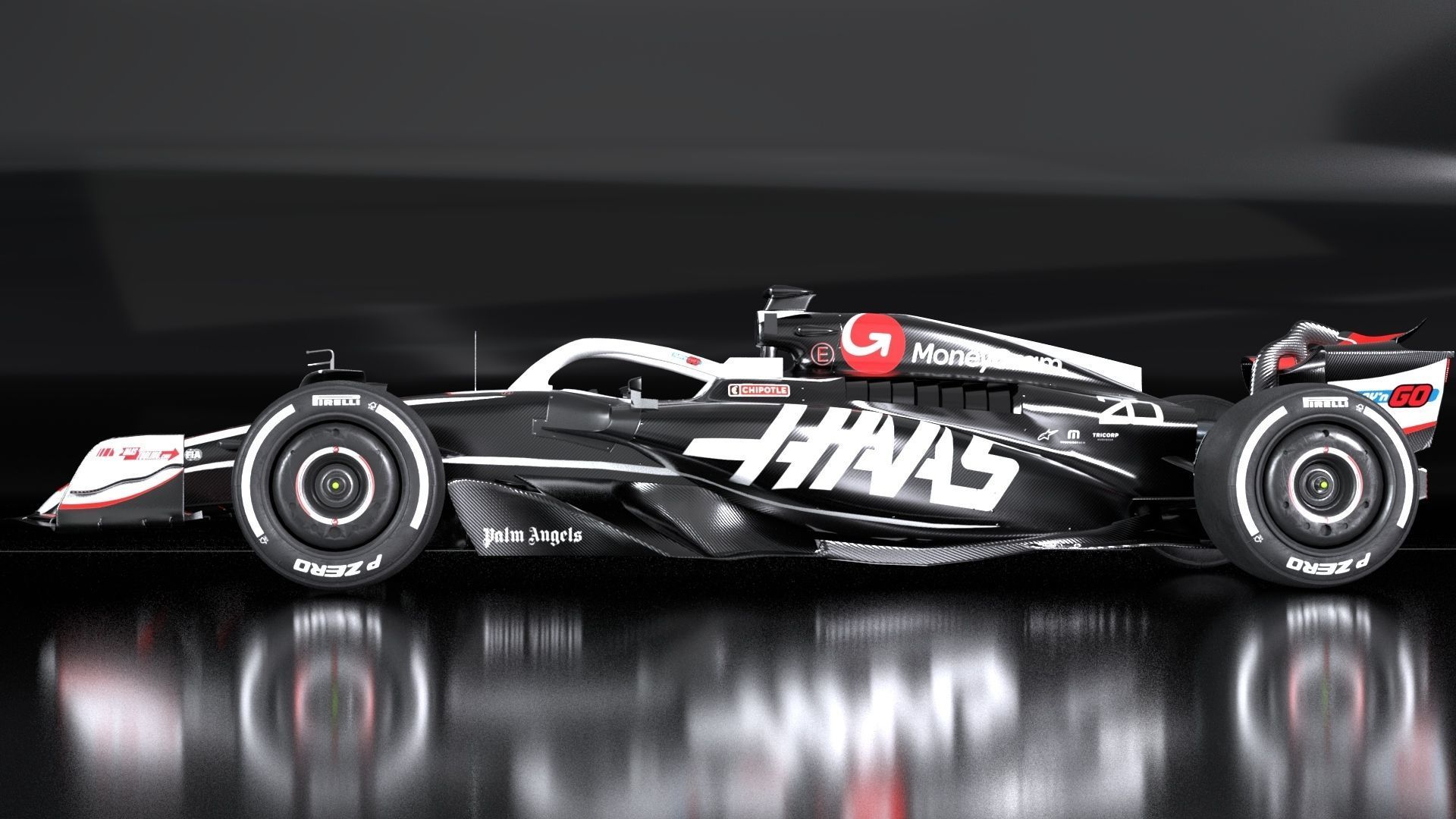 F1 2024 Car PACK Low-poly 3D model_63