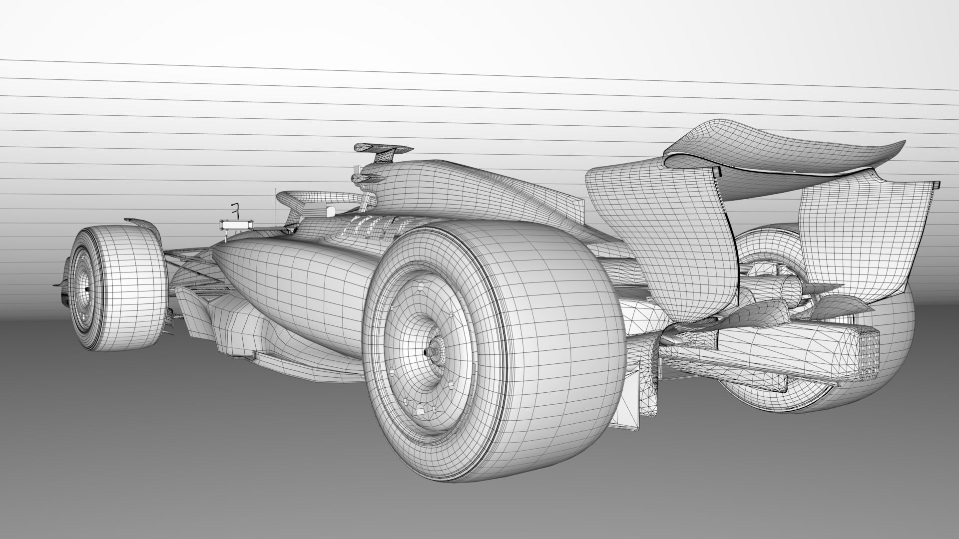 F1 2024 Car PACK Low-poly 3D model_67