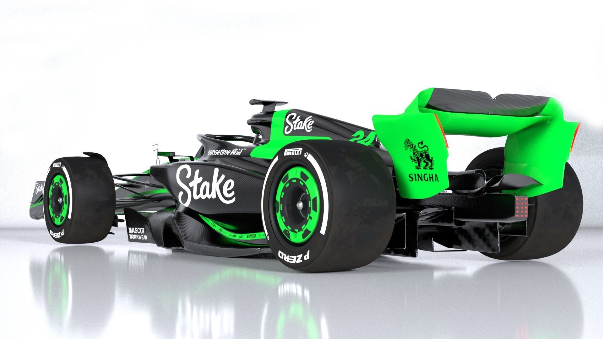 F1 2024 Car PACK Low-poly 3D model_76