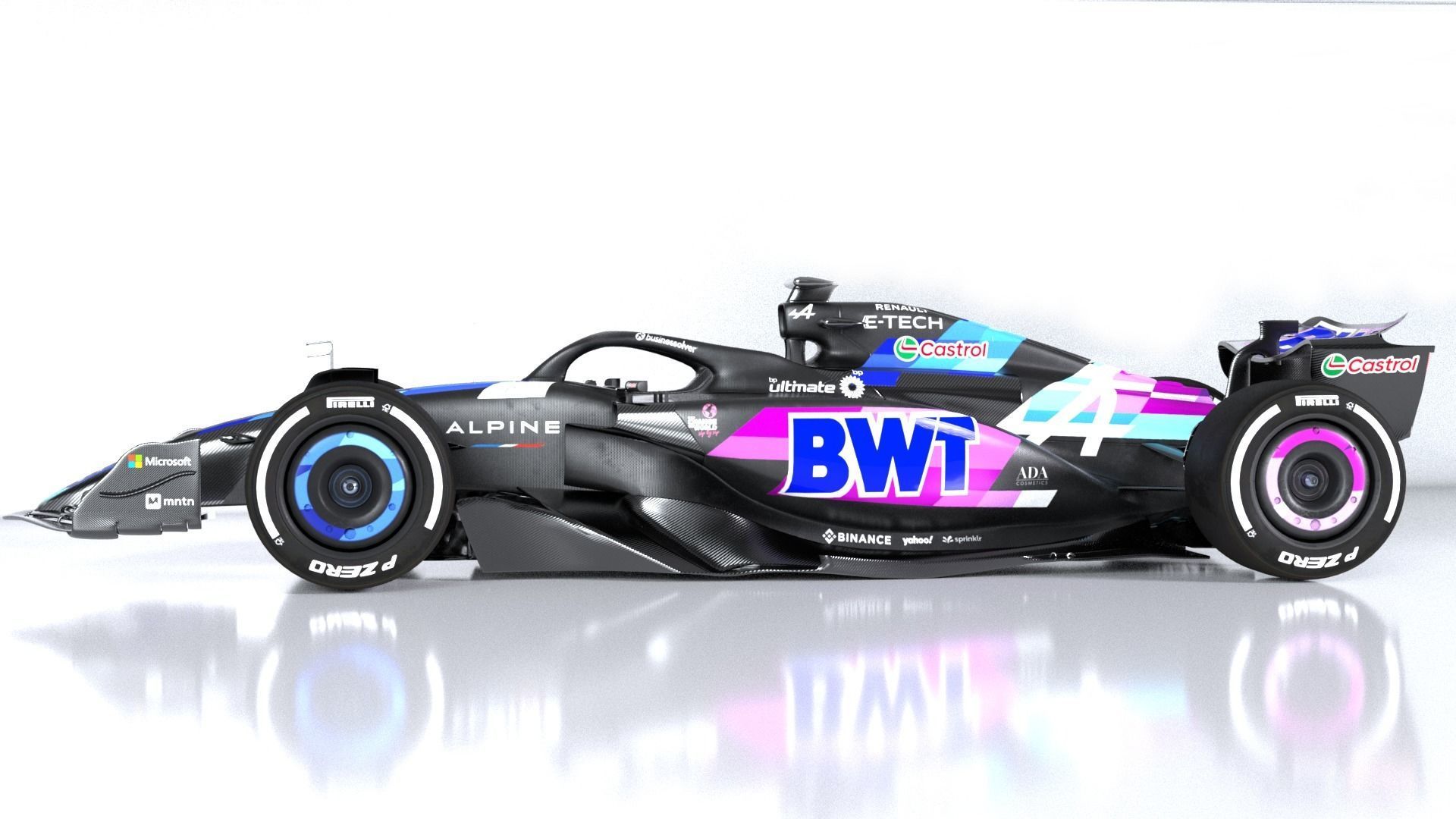 F1 2024 Car PACK Low-poly 3D model_68