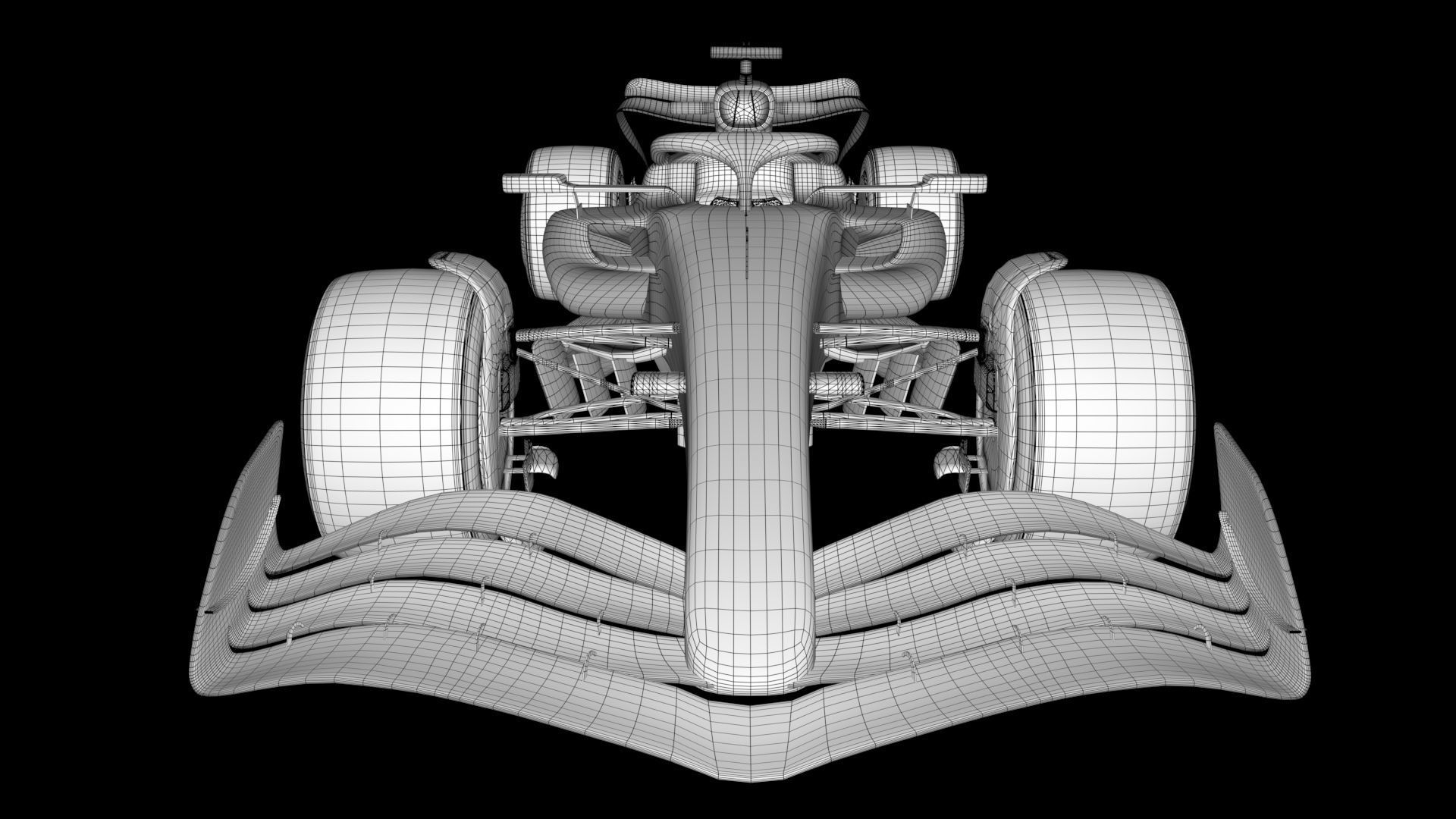 F1 2024 Car PACK Low-poly 3D model_44