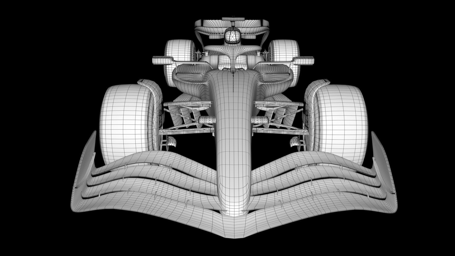 F1 2024 Car PACK Low-poly 3D model_34