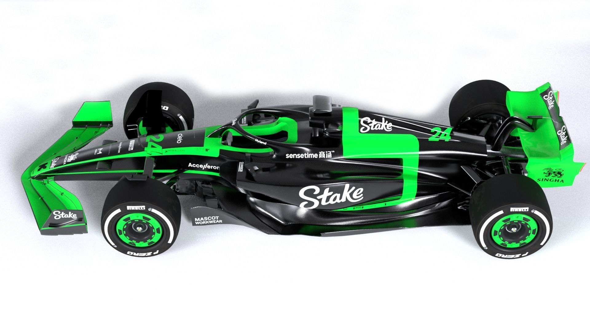 F1 2024 Car PACK Low-poly 3D model_77