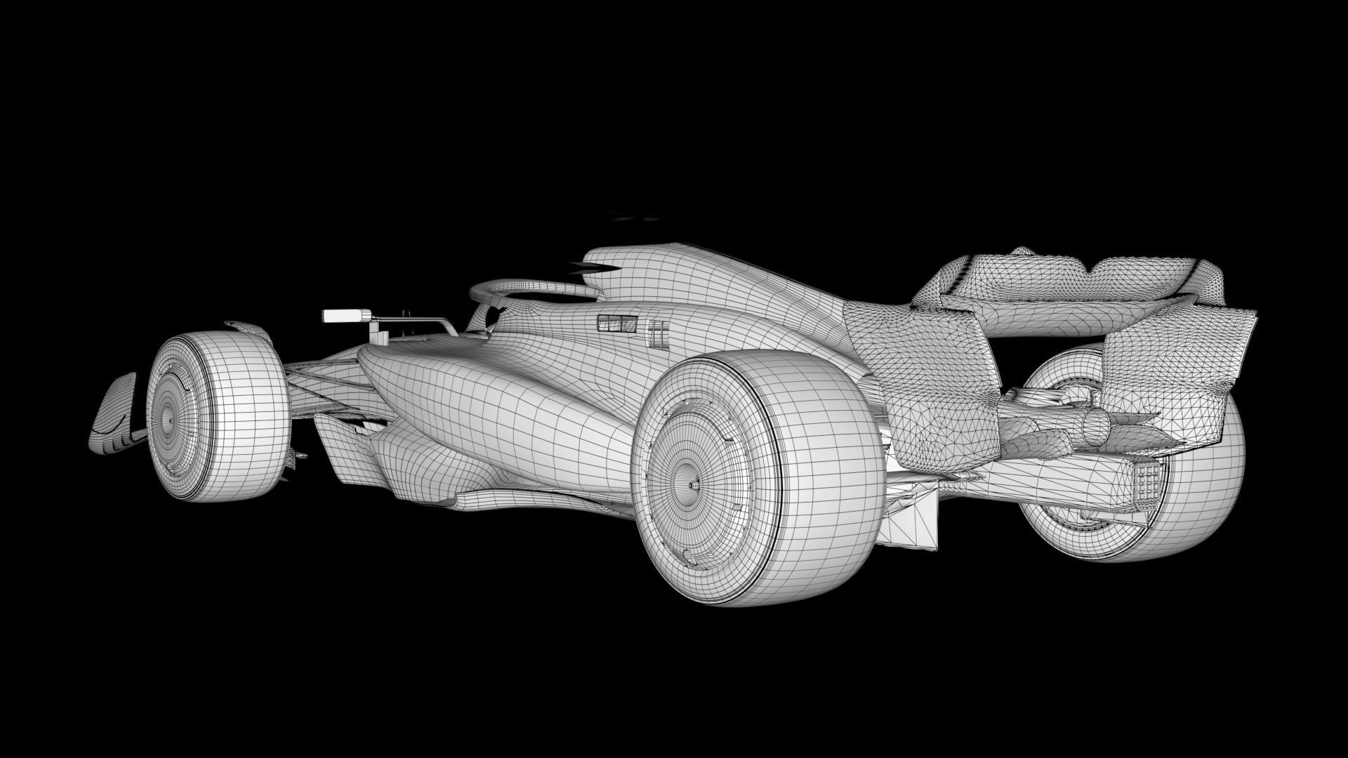 F1 2024 Car PACK Low-poly 3D model_26