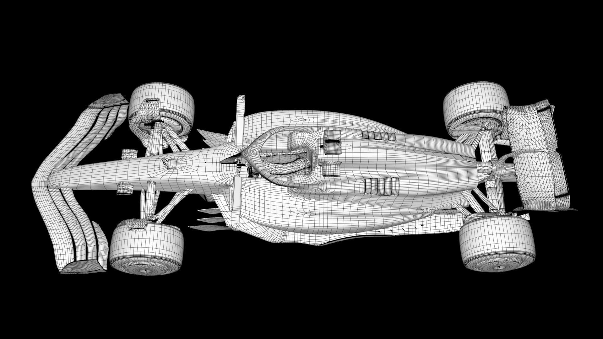 F1 2024 Car PACK Low-poly 3D model_27