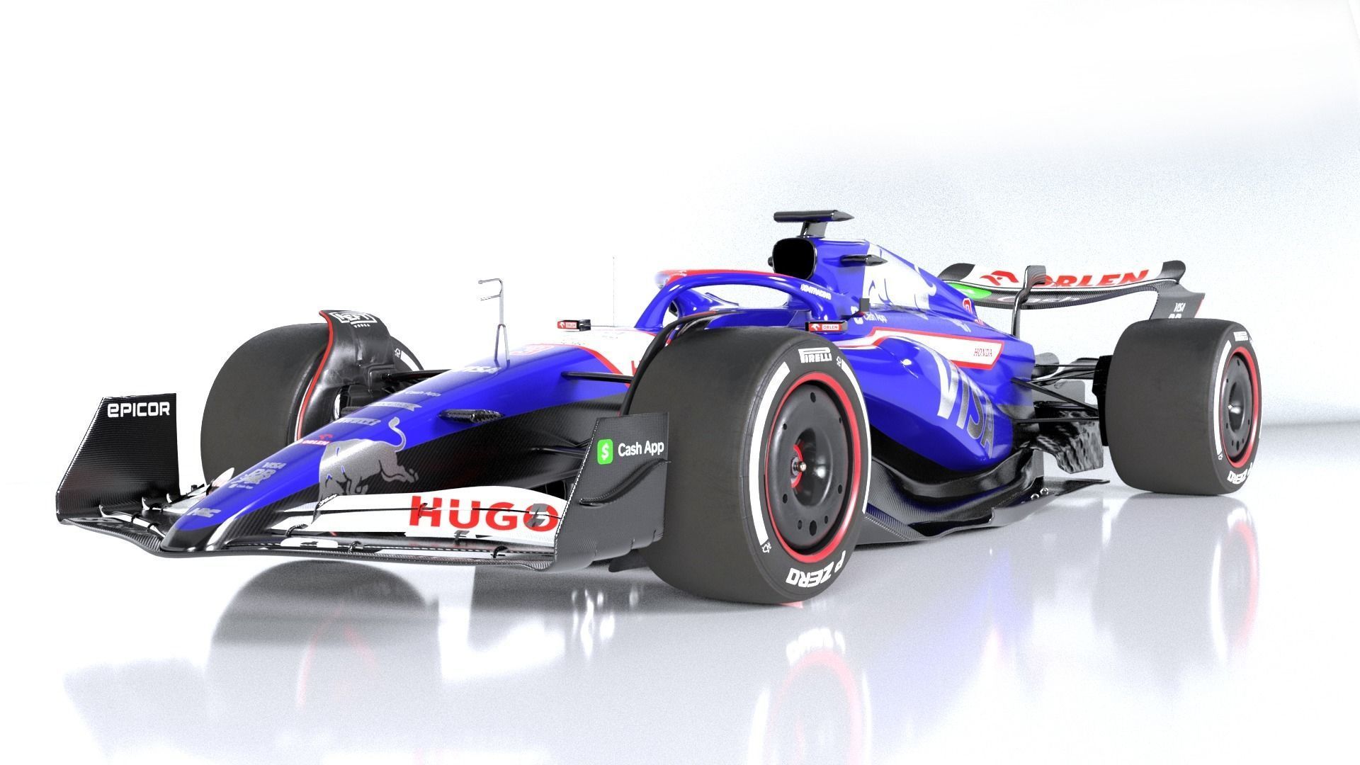 F1 2024 Car PACK Low-poly 3D model_46