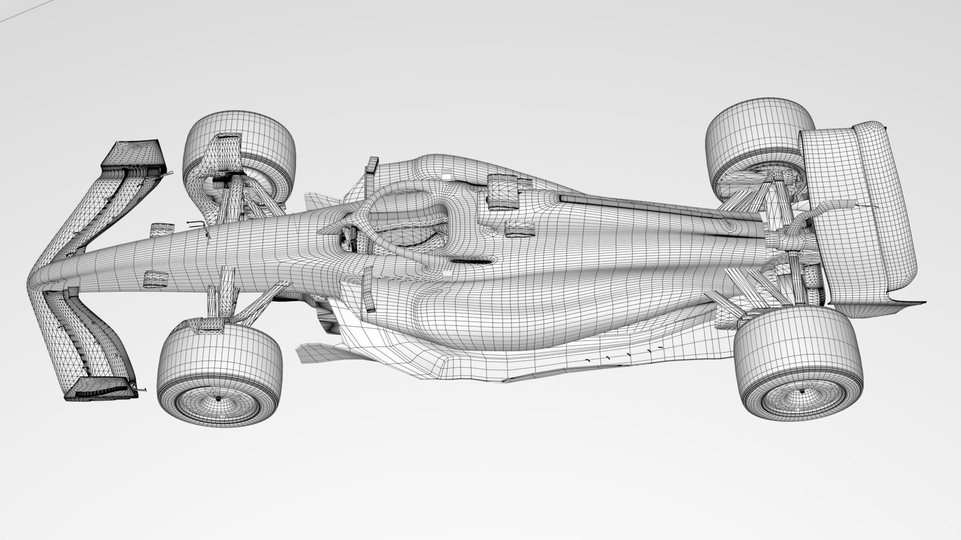 F1 2024 Car PACK Low-poly 3D model_53