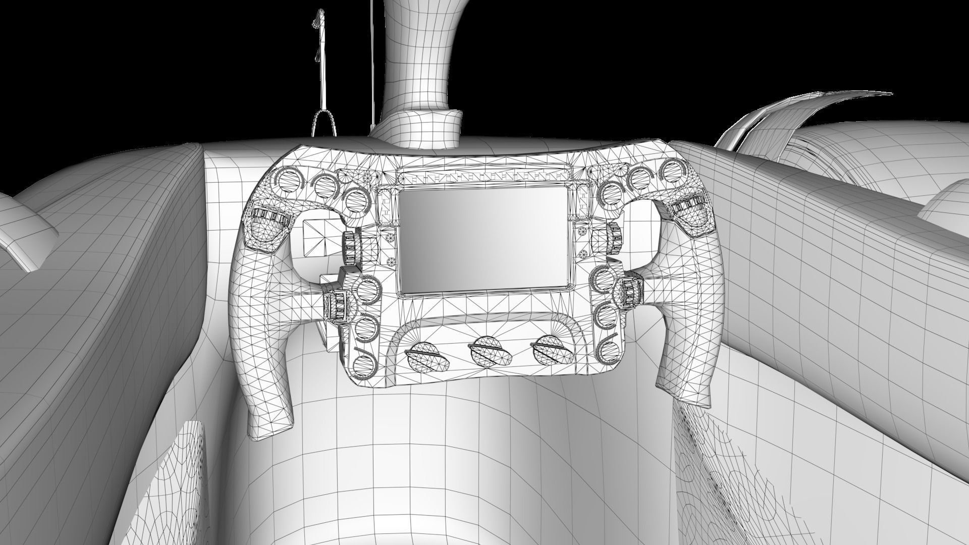 F1 2024 Car PACK Low-poly 3D model_9