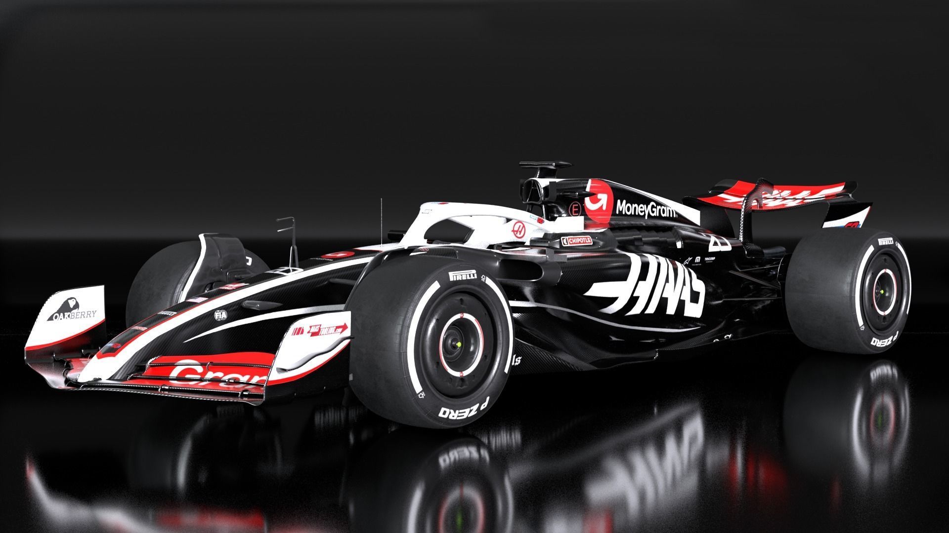 F1 2024 Car PACK Low-poly 3D model_62