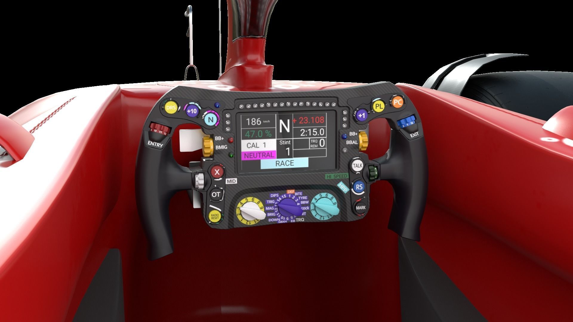 F1 2024 Car PACK Low-poly 3D model_6