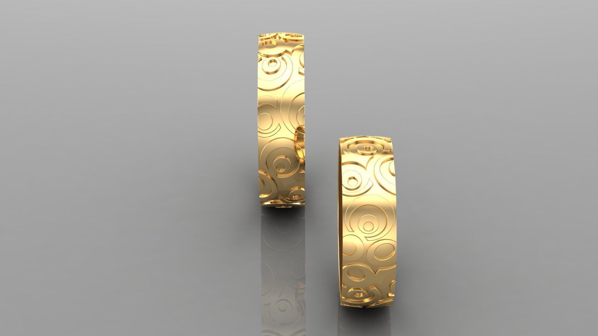 Man Ring Cad MR 193 3D print model_3