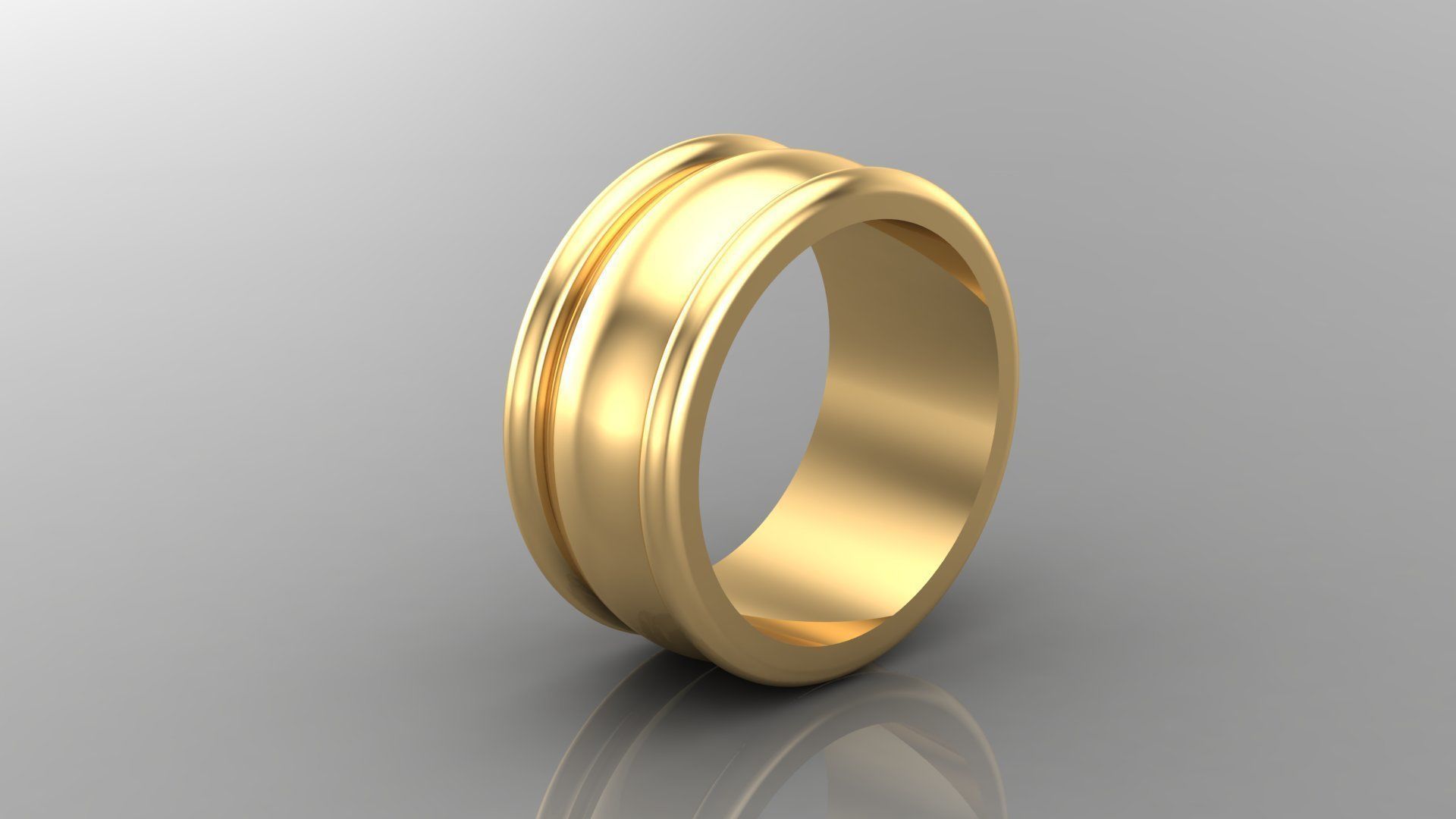 Man Ring Cad MR  192 3D print model_2