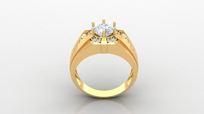 Man Ring Cad MR  187 3D print model