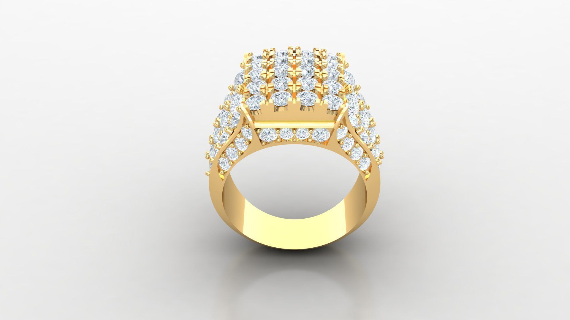 Man Ring Cad MR 183 3D print model_3
