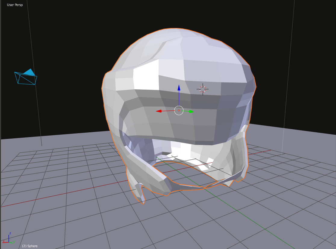 sword art online - nerve gear 3D Low-poly 3D model_6