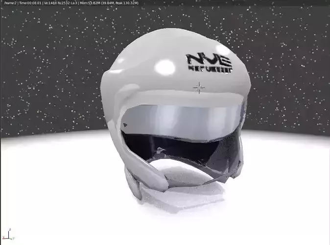 sword art online - nerve gear 3D Low-poly 3D model