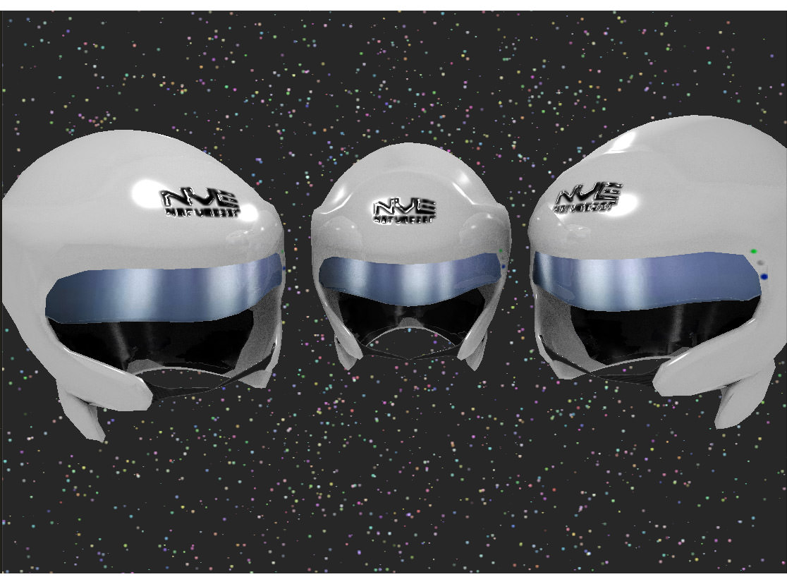 sword art online - nerve gear 3D Low-poly 3D model_1