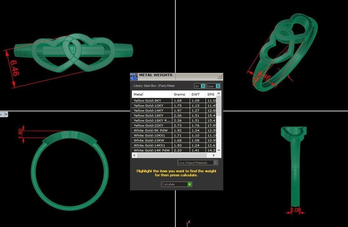 Man Ring Cad MR  178 3D print model_1