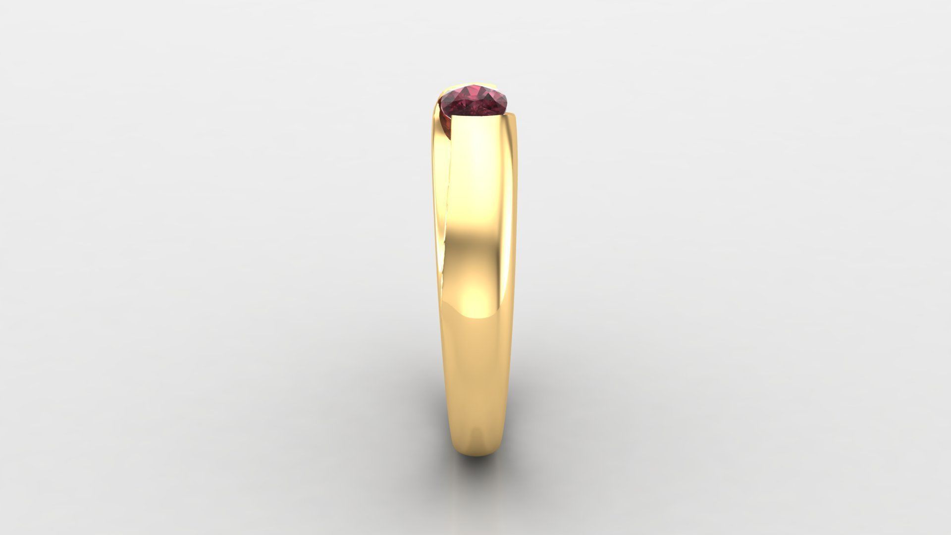 Man Ring Cad MR  157 3D print model_5