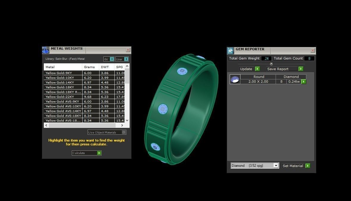 Man Ring Cad MR  252 3D print model_5
