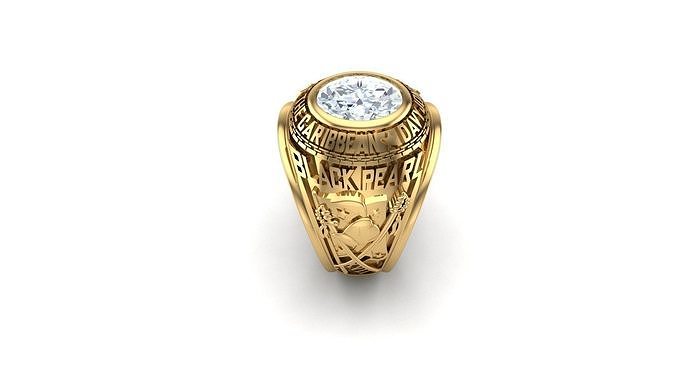 Man Ring Cad MR  251 3D print model
