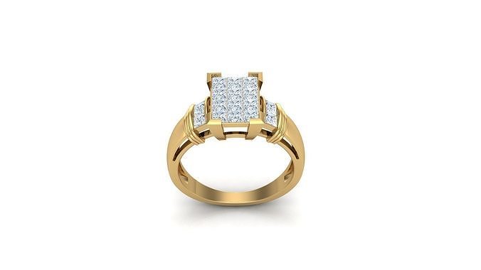Man Ring Cad MR  247 3D print model