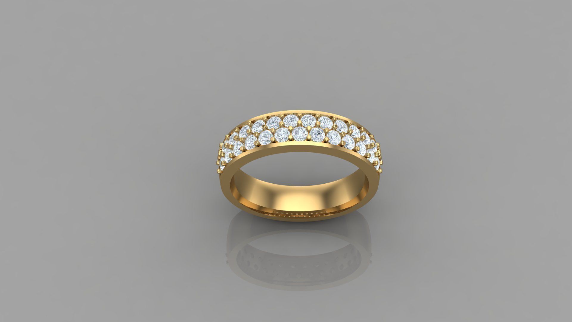 Man Ring Cad MR 244 3D print model_3