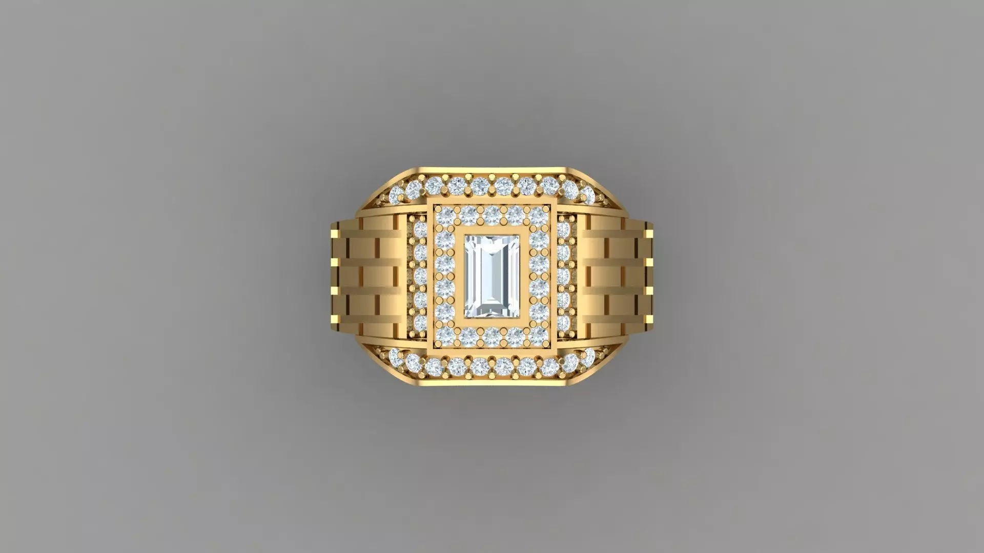Man Ring Cad MR 240 3D print model