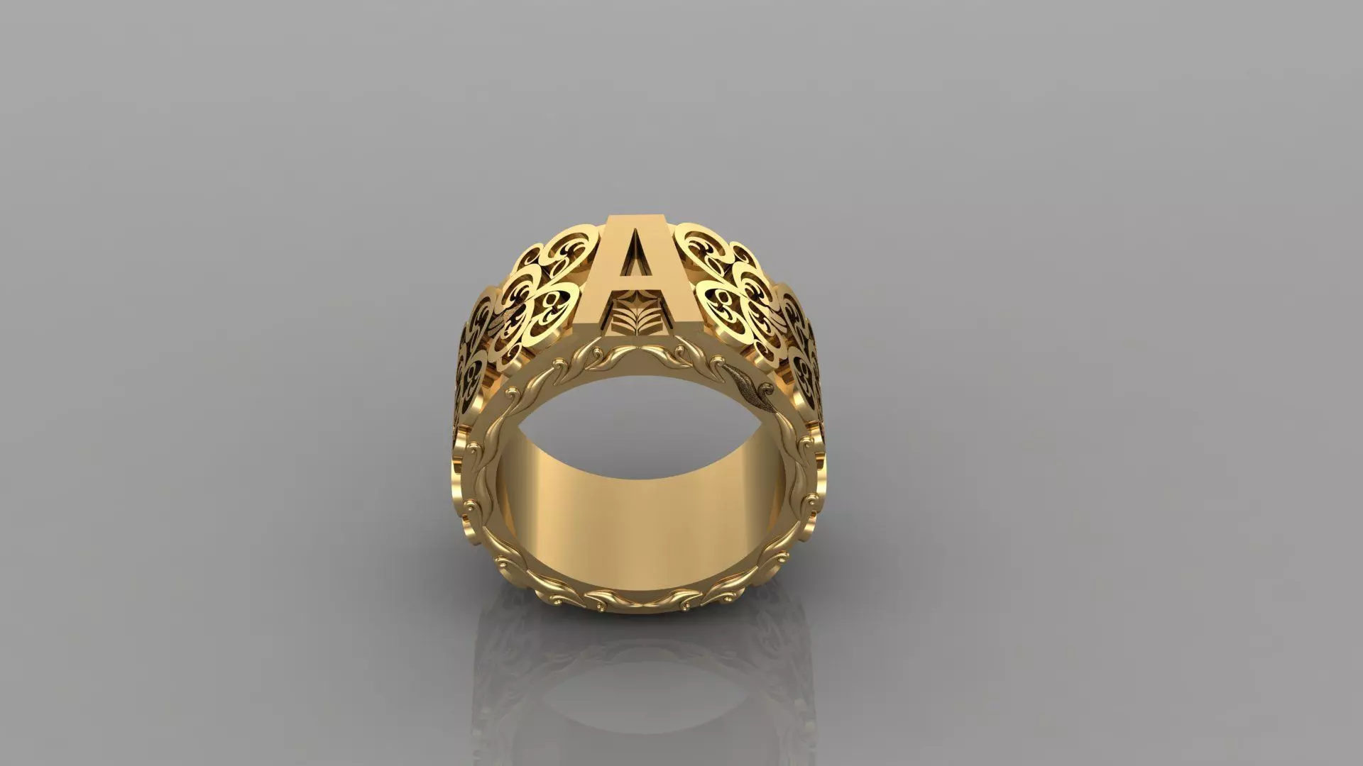 Man Ring Cad MR  233 3D print model_0
