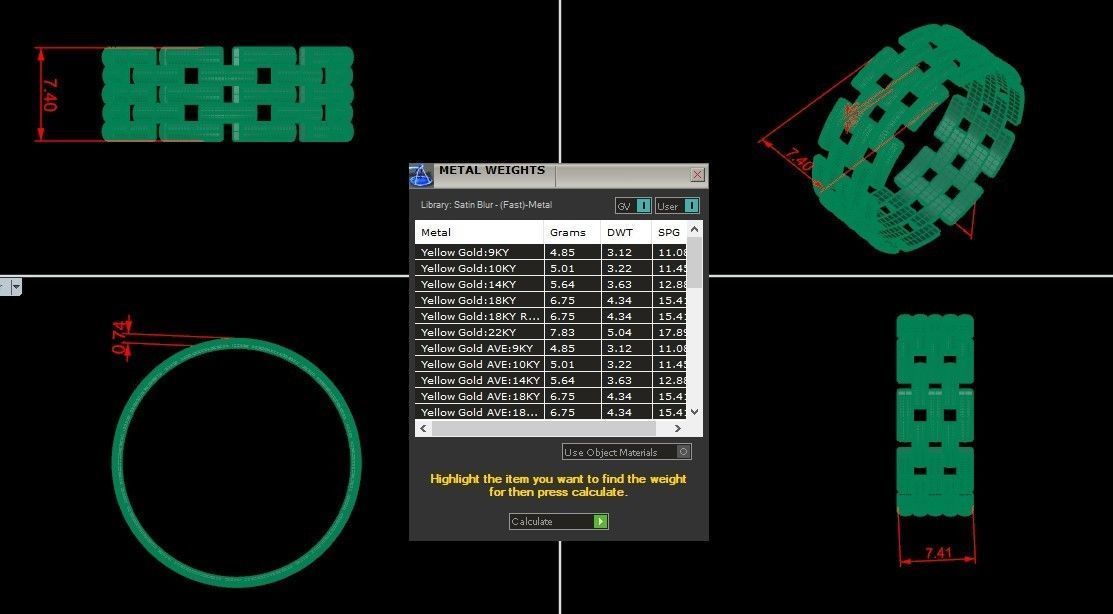 Man Ring Cad MR  231 3D print model_1