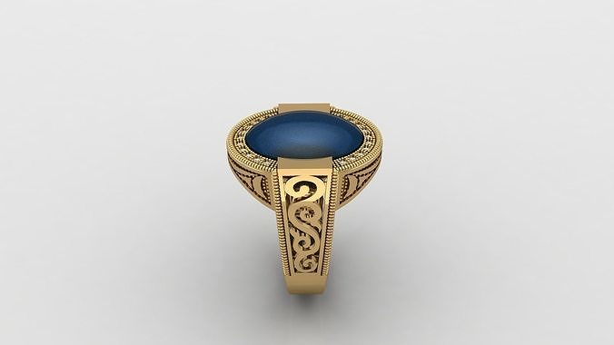 Man Ring Cad MR  218 3D print model