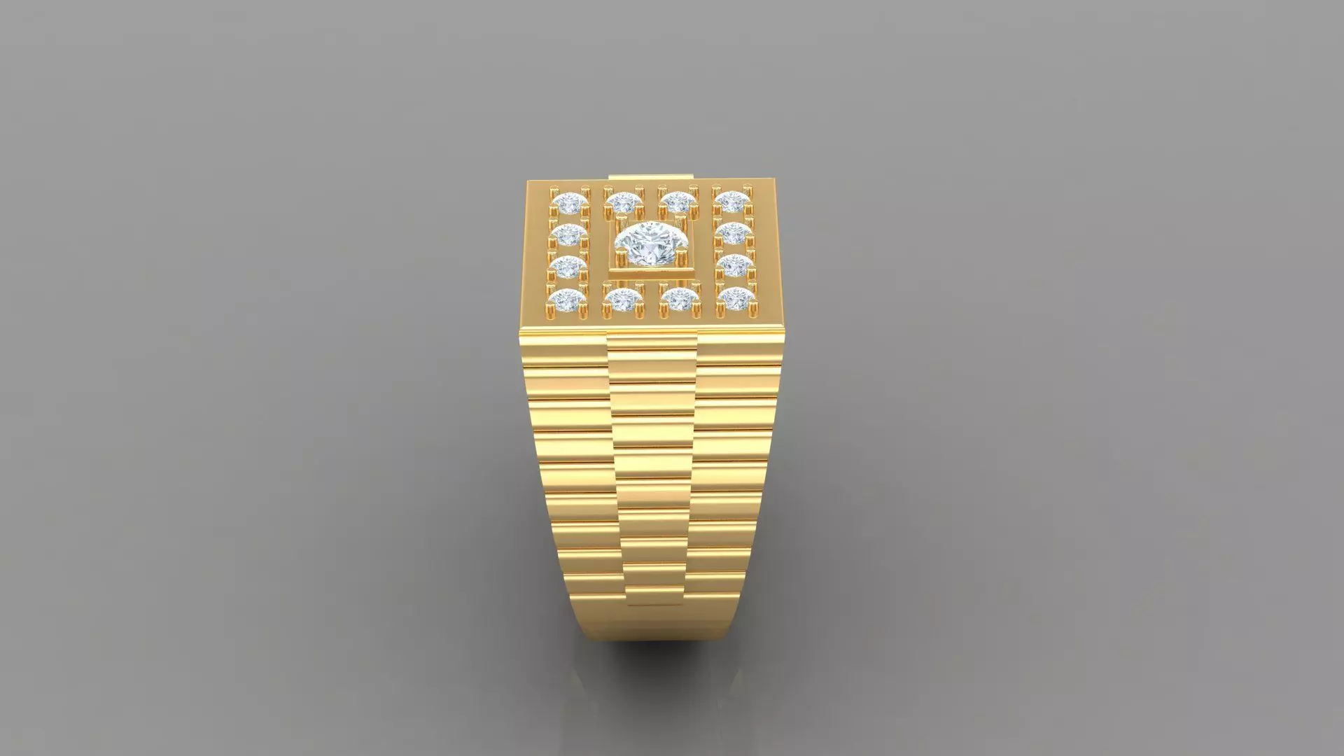 Man Ring Cad MR 208 3D print model