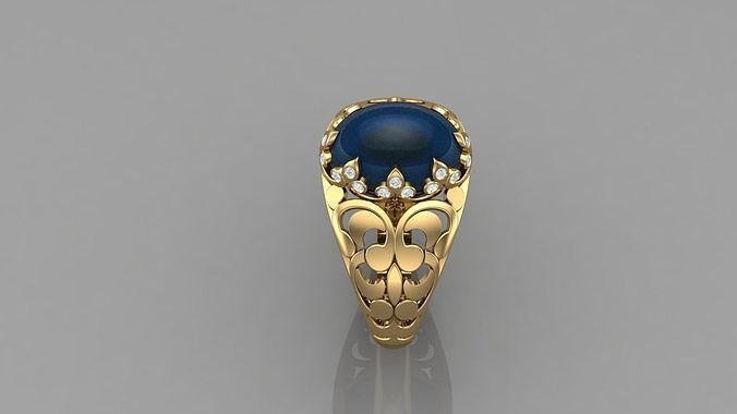 Man Ring Cad MR  205 3D print model