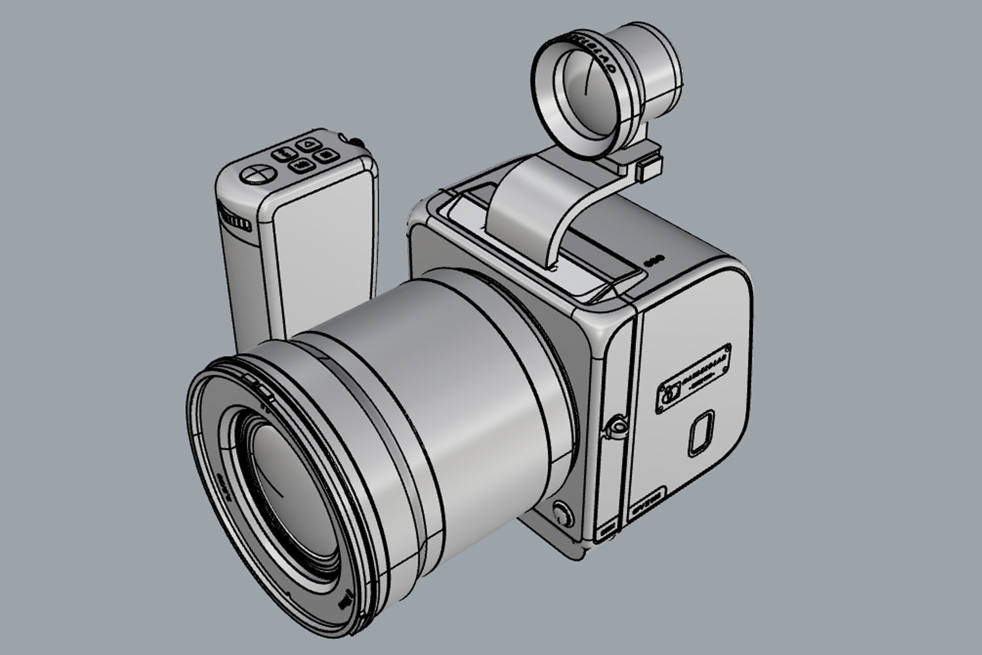 Hasselblad 907X Anniversary Edition Kit 3D model_17