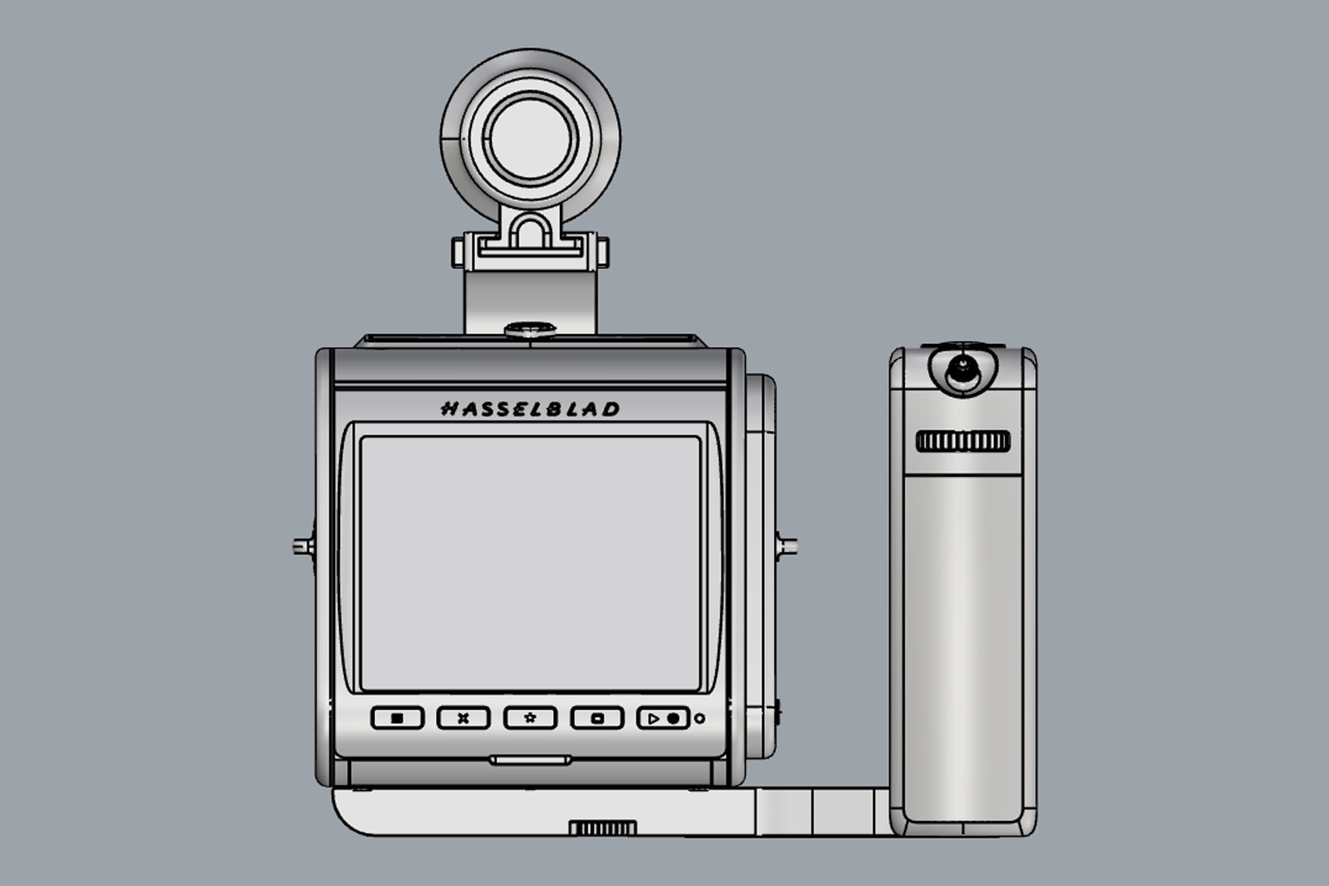 Hasselblad 907X Anniversary Edition Kit 3D model_15