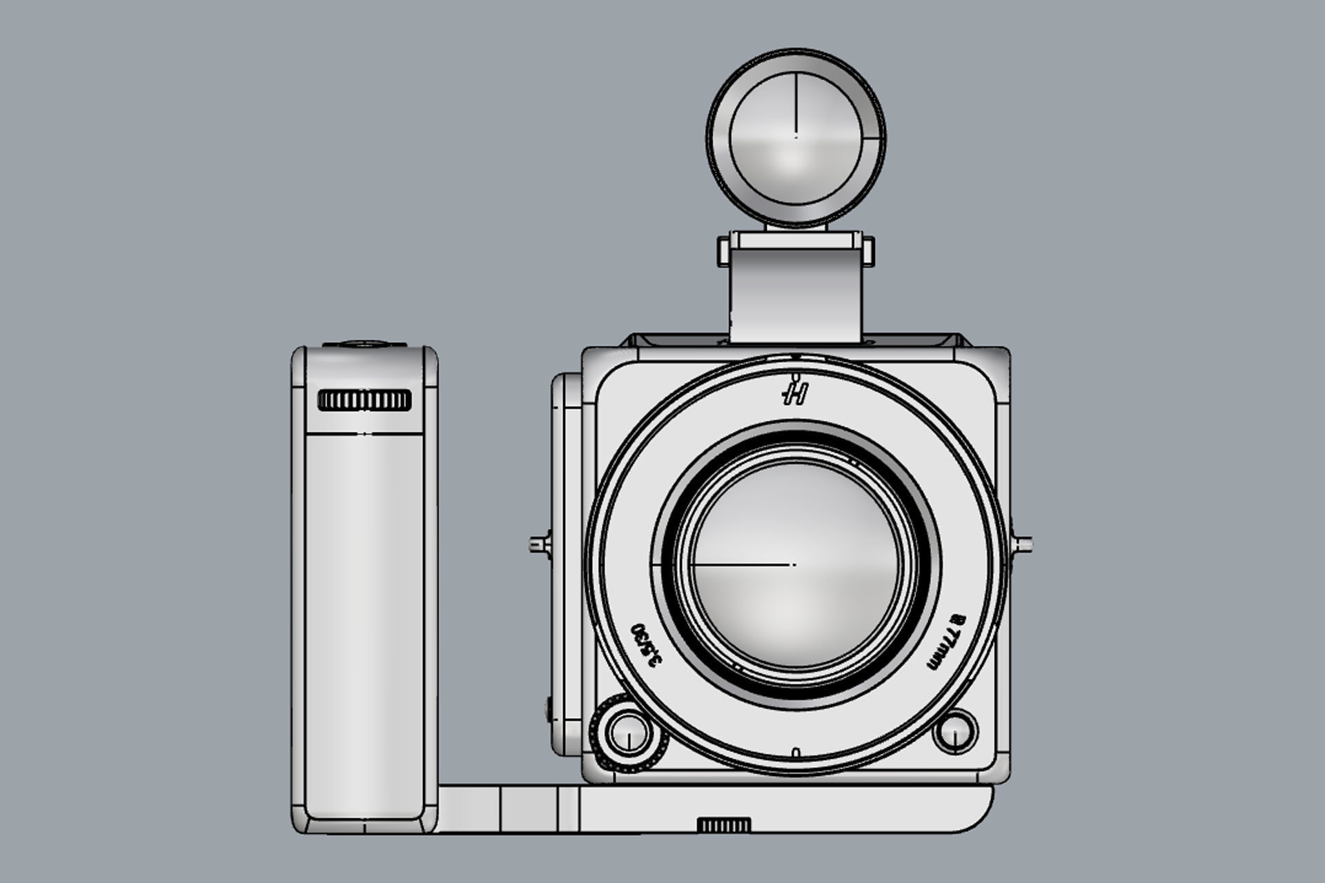 Hasselblad 907X Anniversary Edition Kit 3D model_13