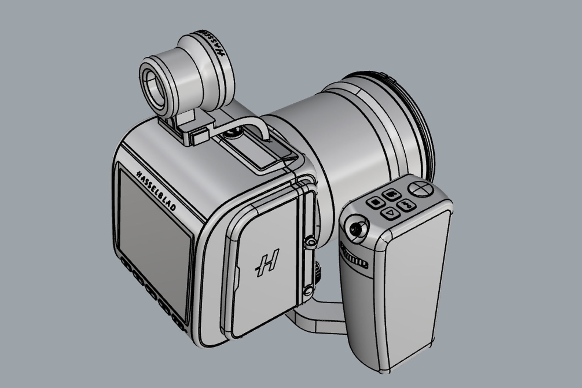 Hasselblad 907X Anniversary Edition Kit 3D model_18