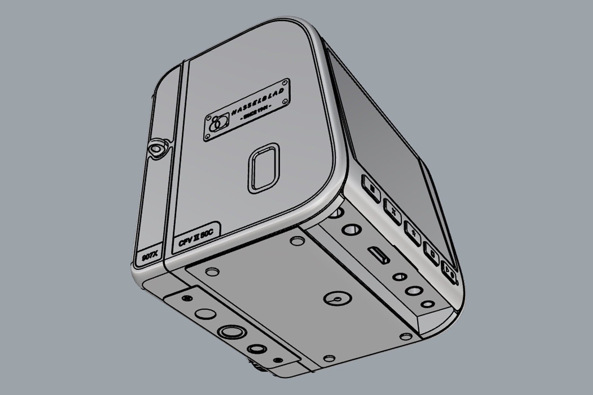 Hasselblad 907X Anniversary Edition Kit 3D model_19