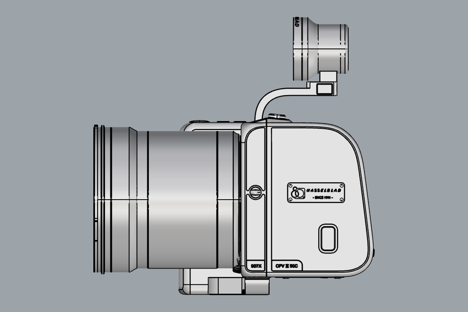 Hasselblad 907X Anniversary Edition Kit 3D model_14