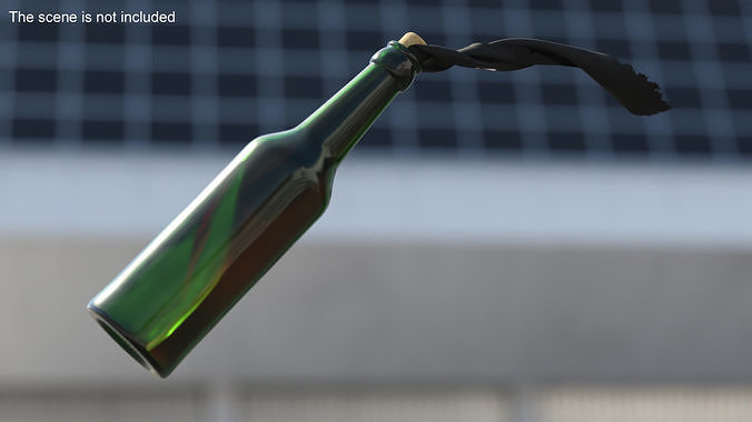 Incendiary Bottle Flying