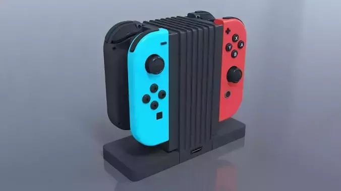 Joy Con Charge Dock 3D model