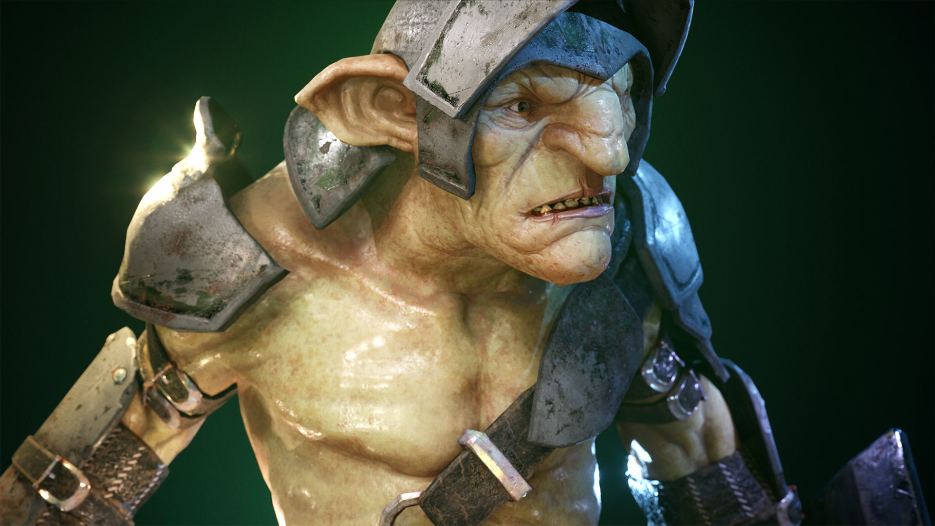 Goblin Low-poly 3D model_8