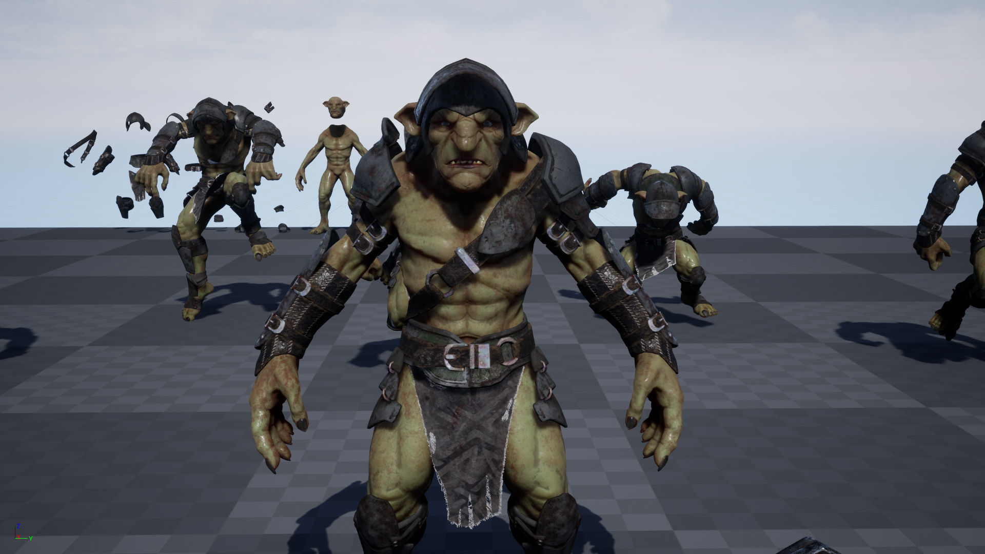 Goblin Low-poly 3D model_21