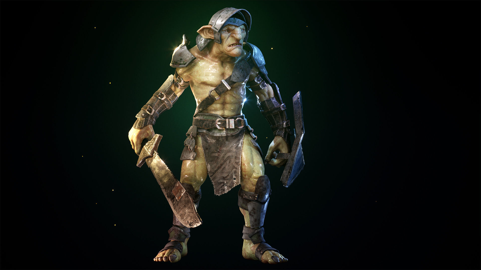 Goblin Low-poly 3D model_5